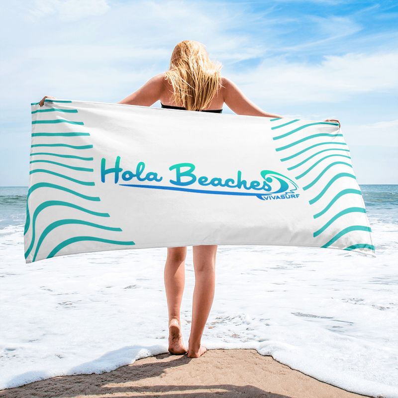 Hola Beaches Beach Towel