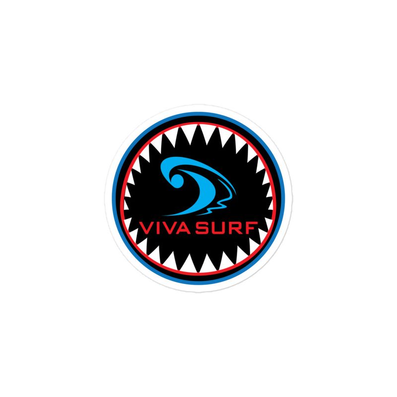 VIVA SURF // Shark Jaws sticker