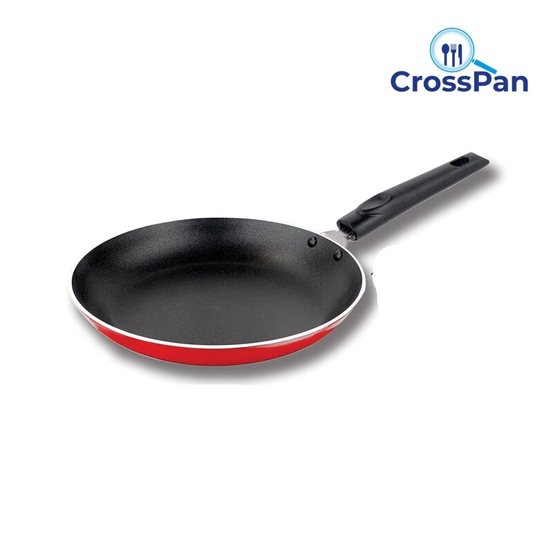 CrossPan Non-Stick Aluminum Mini Frying Pan (20 x 20 CM)(Red)