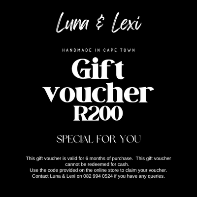 Gift card R200