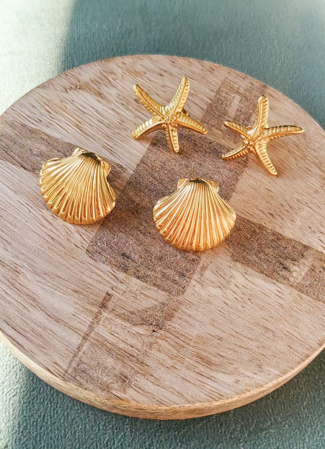 Stainless Steel Starfish Stud