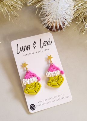Grinch Earrings