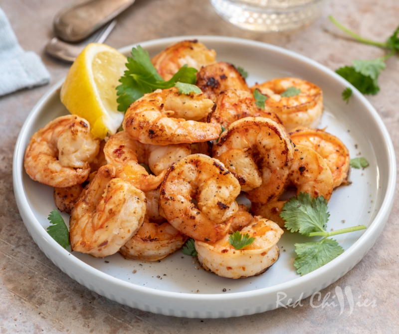 Chilli prawns