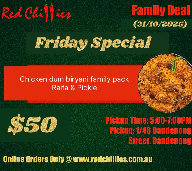 Friday Biryani Deal