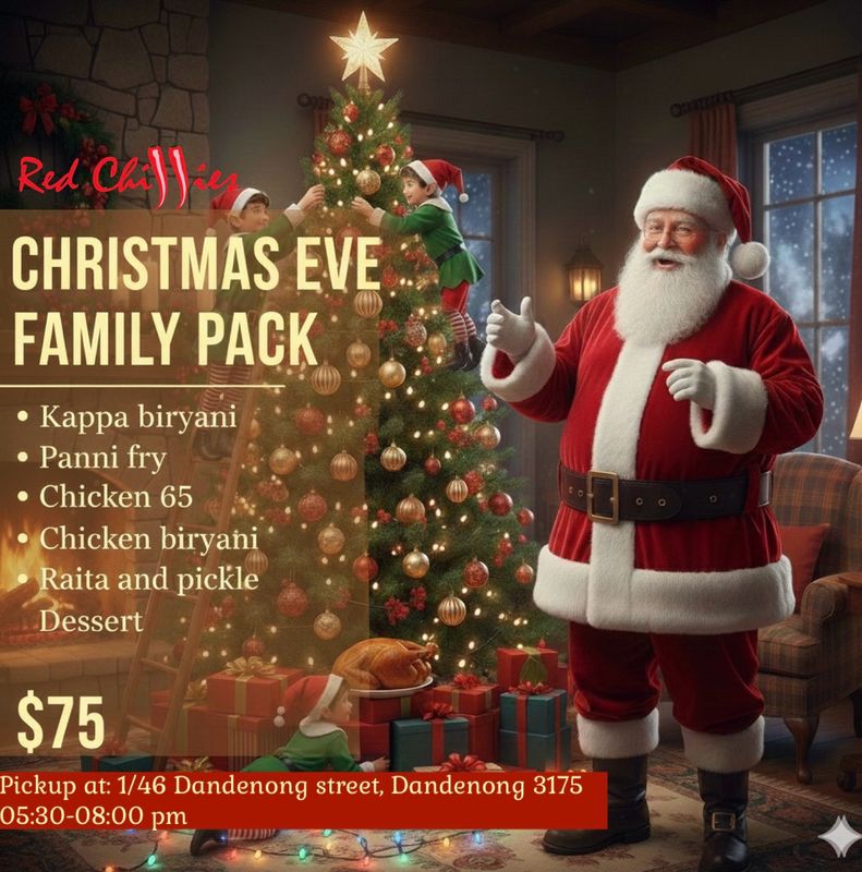 CHRISTMAS EVE DINNER