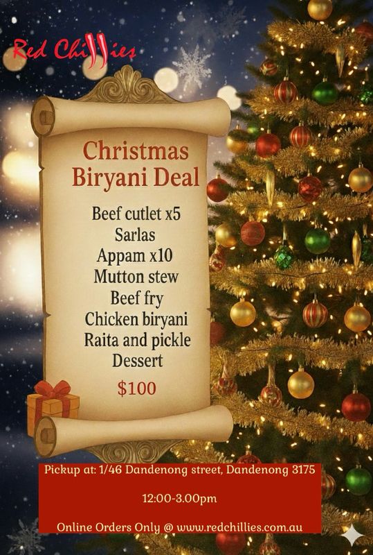 CHRISTMAS- BIRYANI DEAL