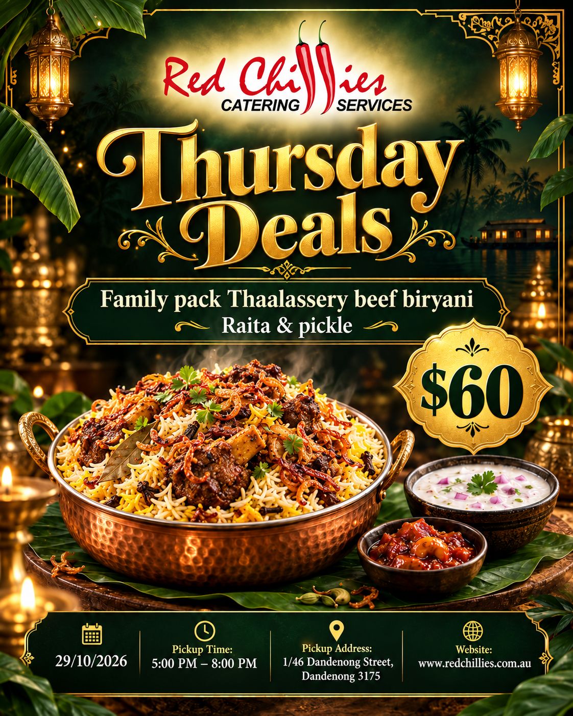 Thursday Beef Biryani