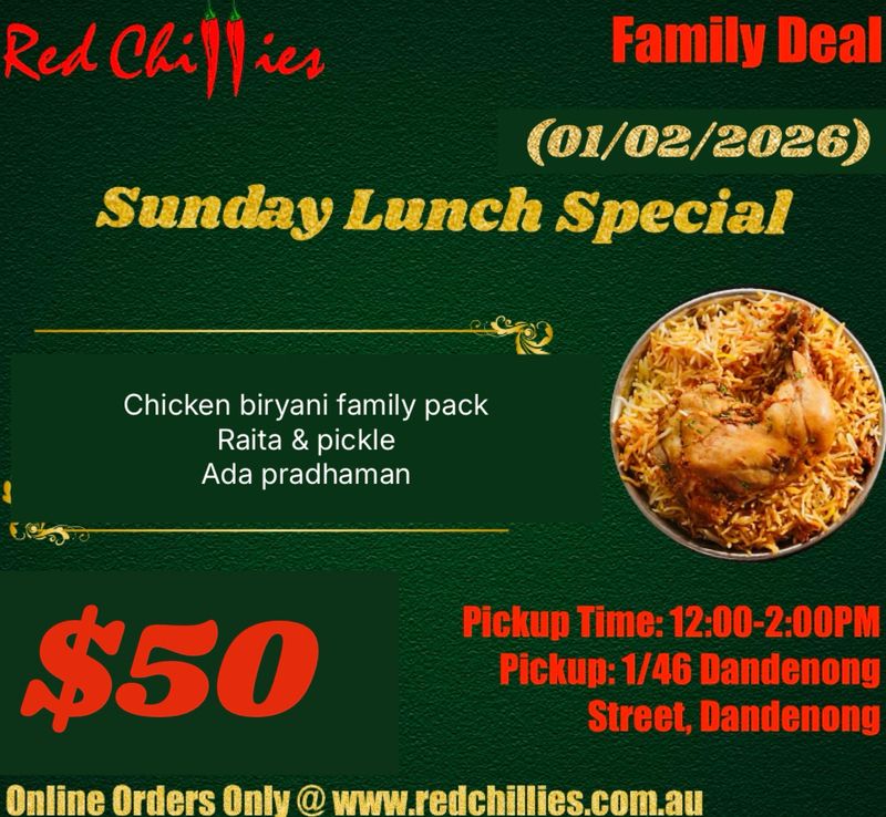 Sunday Family Pack-Biryani Deal