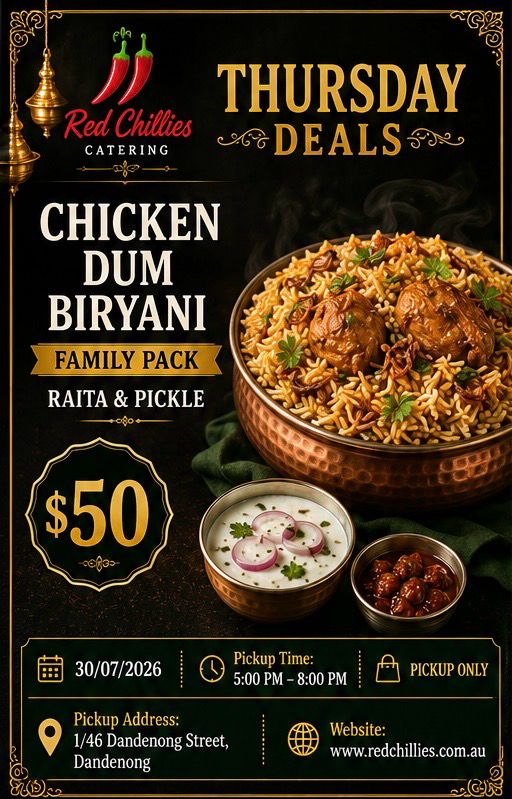 Thursday Biryani Deal- chicken