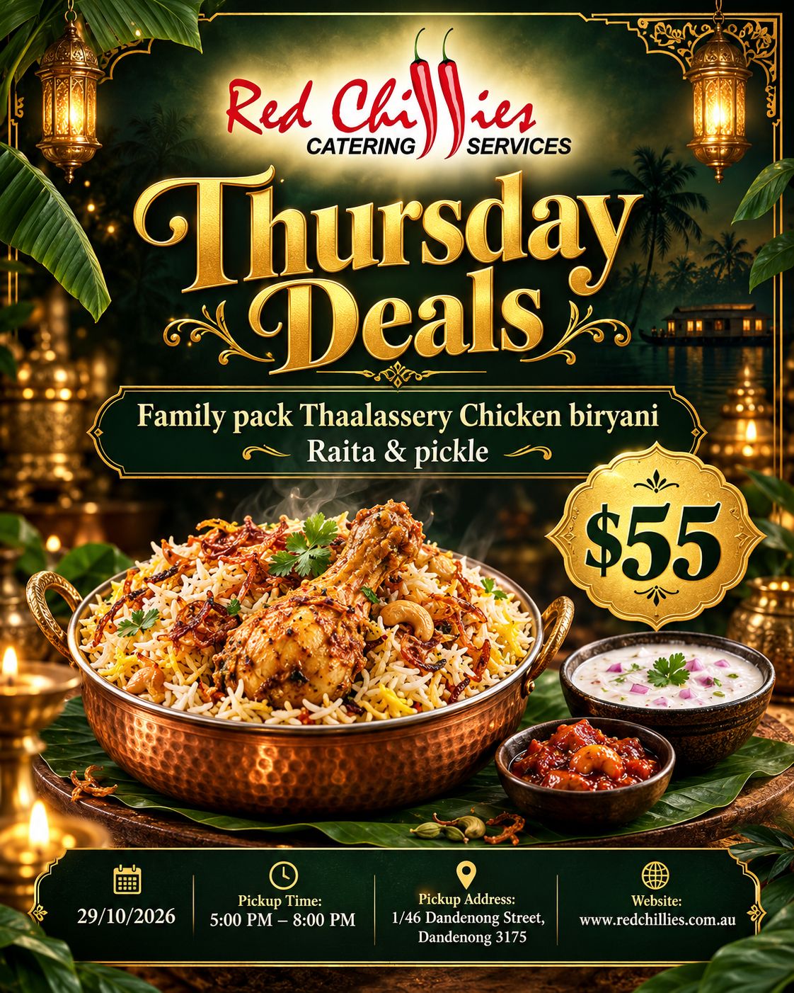 Thursday Biryani Deal- chicken