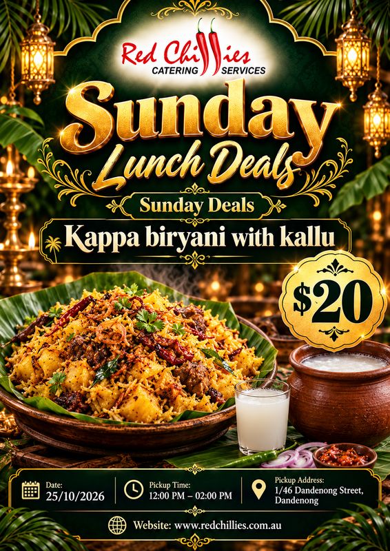 Sunday Special Kappa Biryani & Kallu