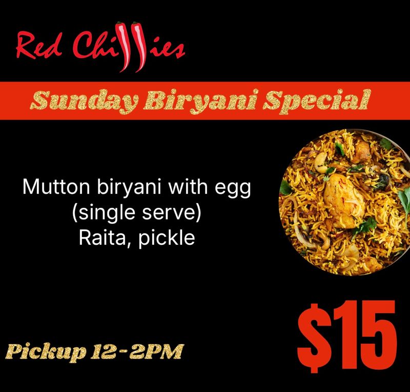 Sunday Special-Mutton Biryani