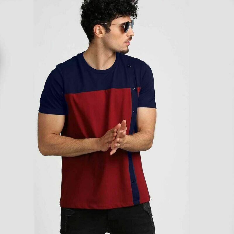 Stylish Half Sleeve  T-shirt For Men
