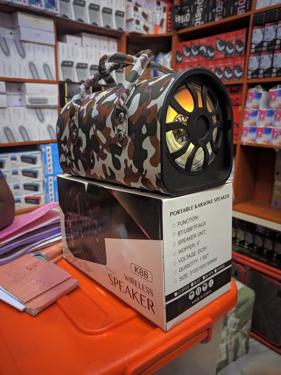 K88 Portable Karaoke Speaker
Payment on delivery when you checkout