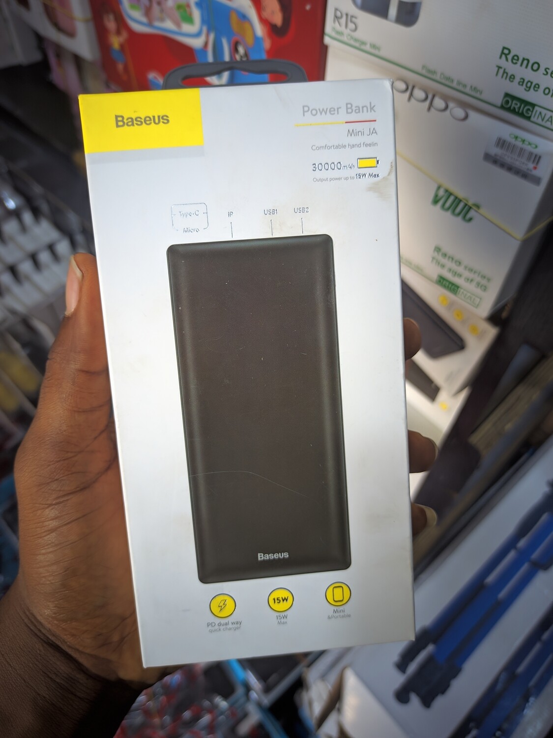 BASEUS 30000MAH POWERBANK
Payment on delivery when you checkout