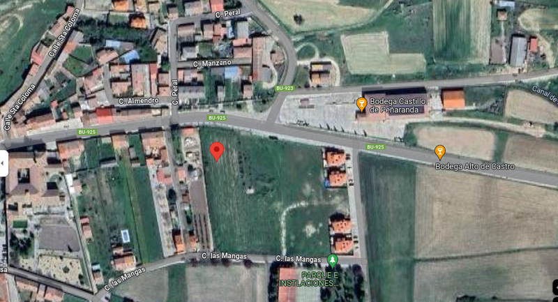 TERRENO URBANO  EN PEÑARANDA DE DUERO 
                                            ( BURGOS)