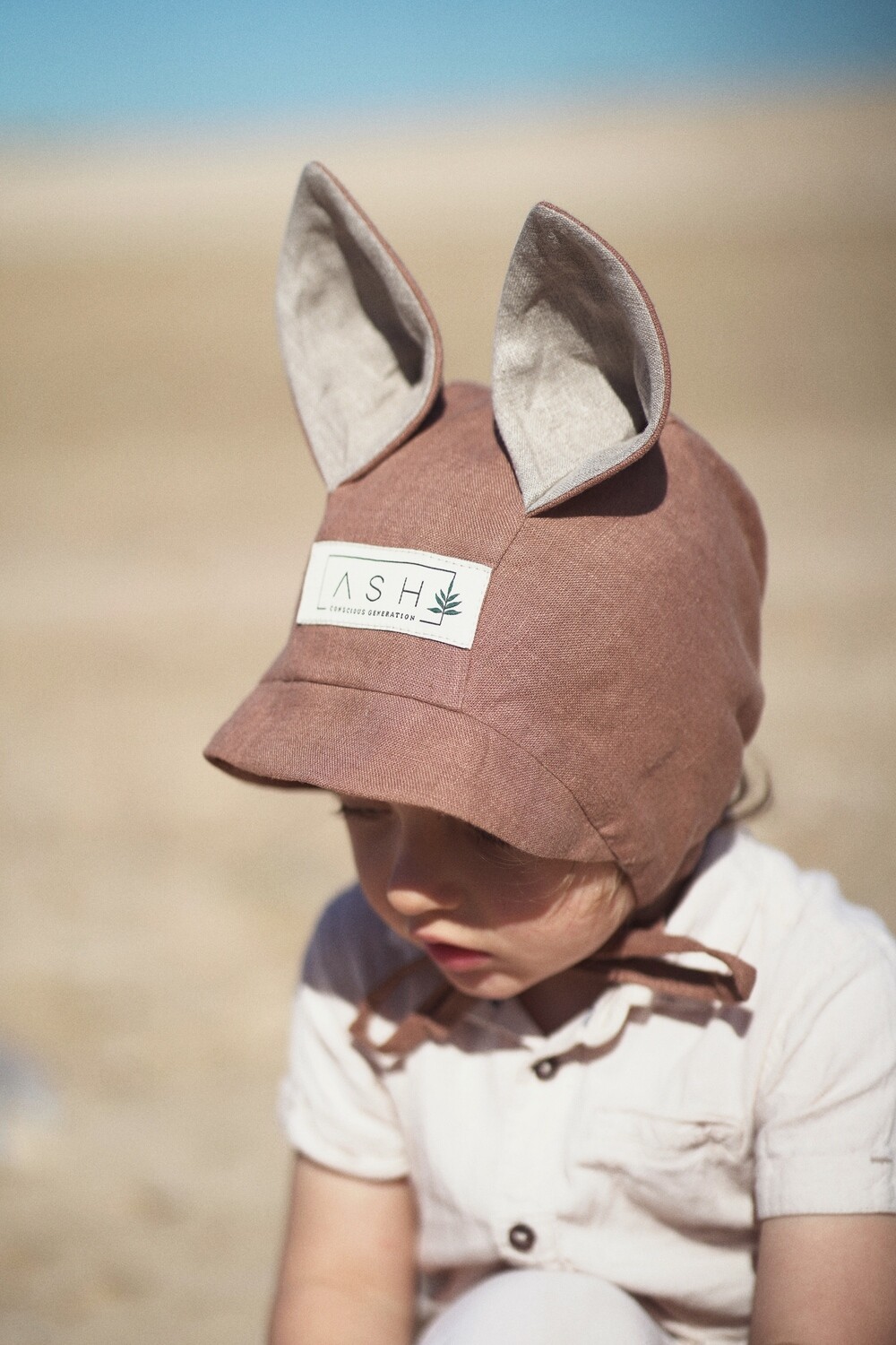 COCOA SQUIRREL BONNET ( SIZE 51 )