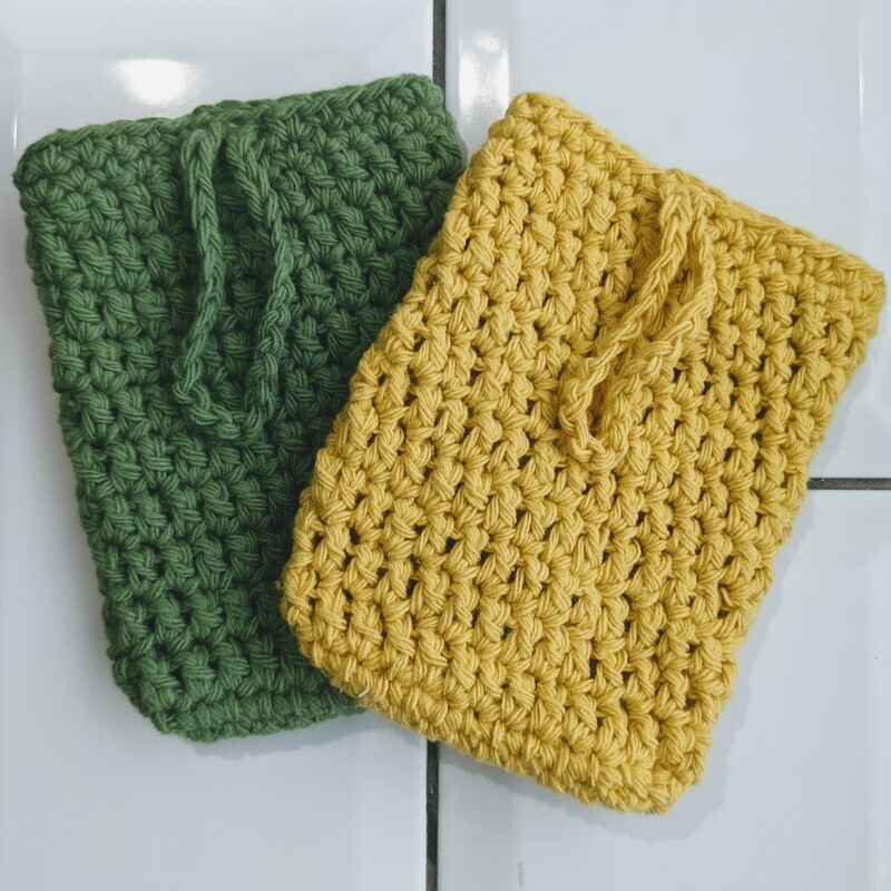 Crochet Soap Saver Bags