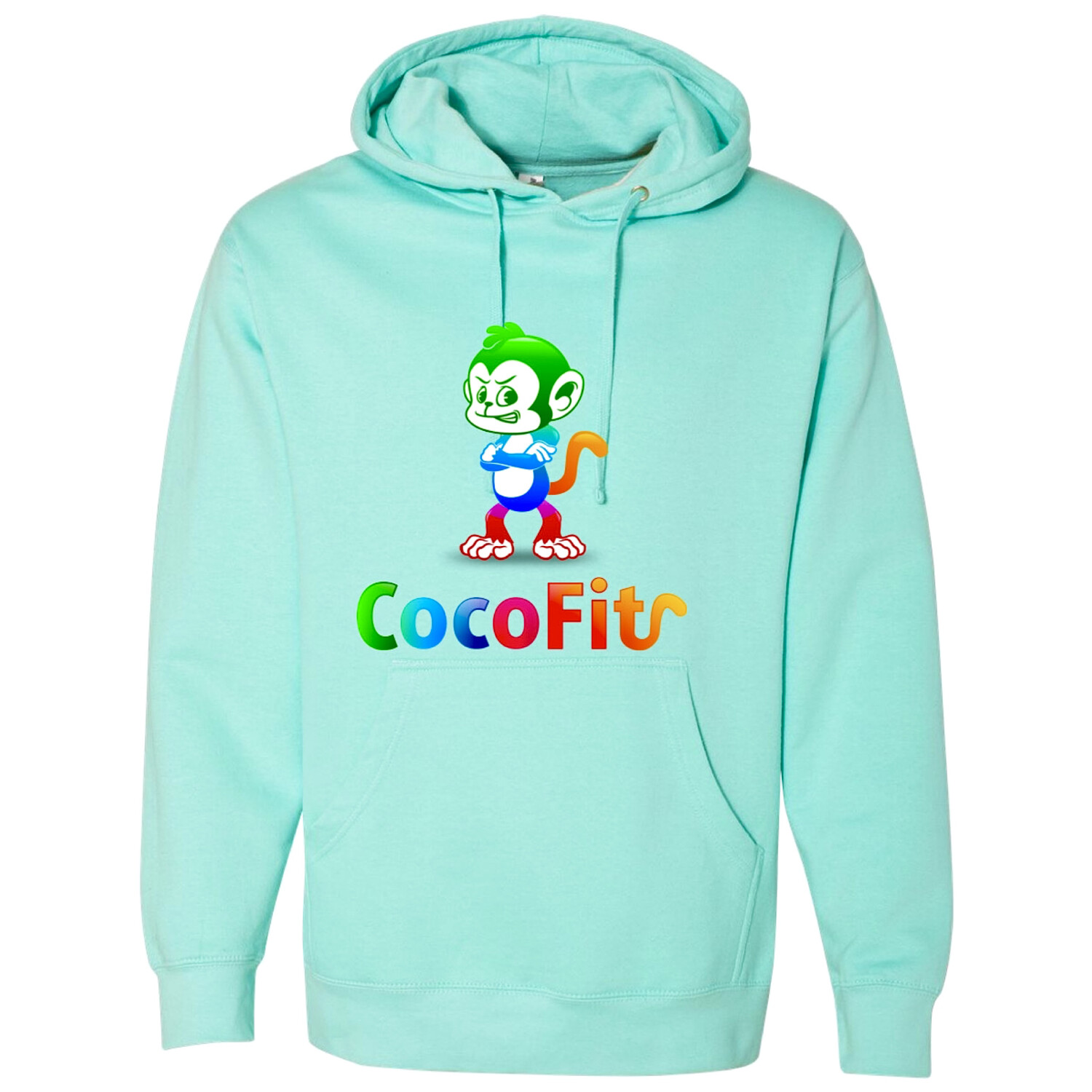 CocoFit Hoodie in Mint, Size: S
