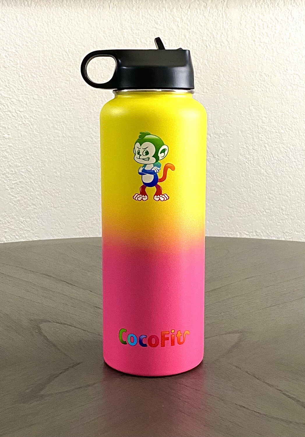 CocoFit 40oz Ombré Hydro Flask in Star Burst