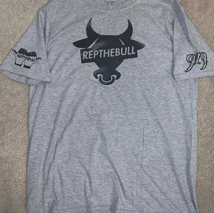 Repthebull Classic Tee Grey