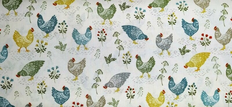 GALLINAS PICOTEANDO