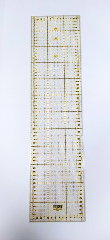 REGLA PATCHWORK RECTANGULAR 15X60cm