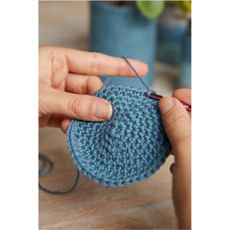 KIT DE CROCHET - CUIDO MIS PLANTAS - DMC