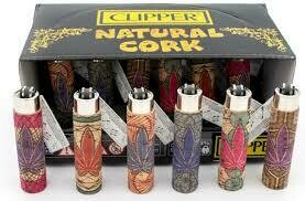 Clipper Natural Cork Lighter