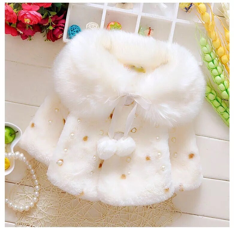 Girls Fur Winter Coat