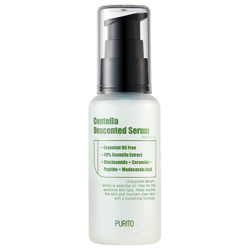 PURITO Centella Unscented Serum -seerumi, 60ml