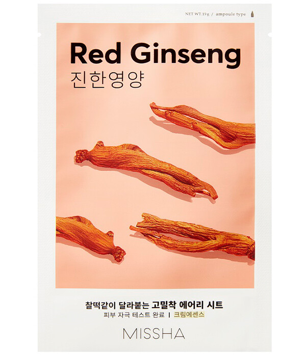 MISSHA Airy Fit Sheet Mask (Red Ginseng)