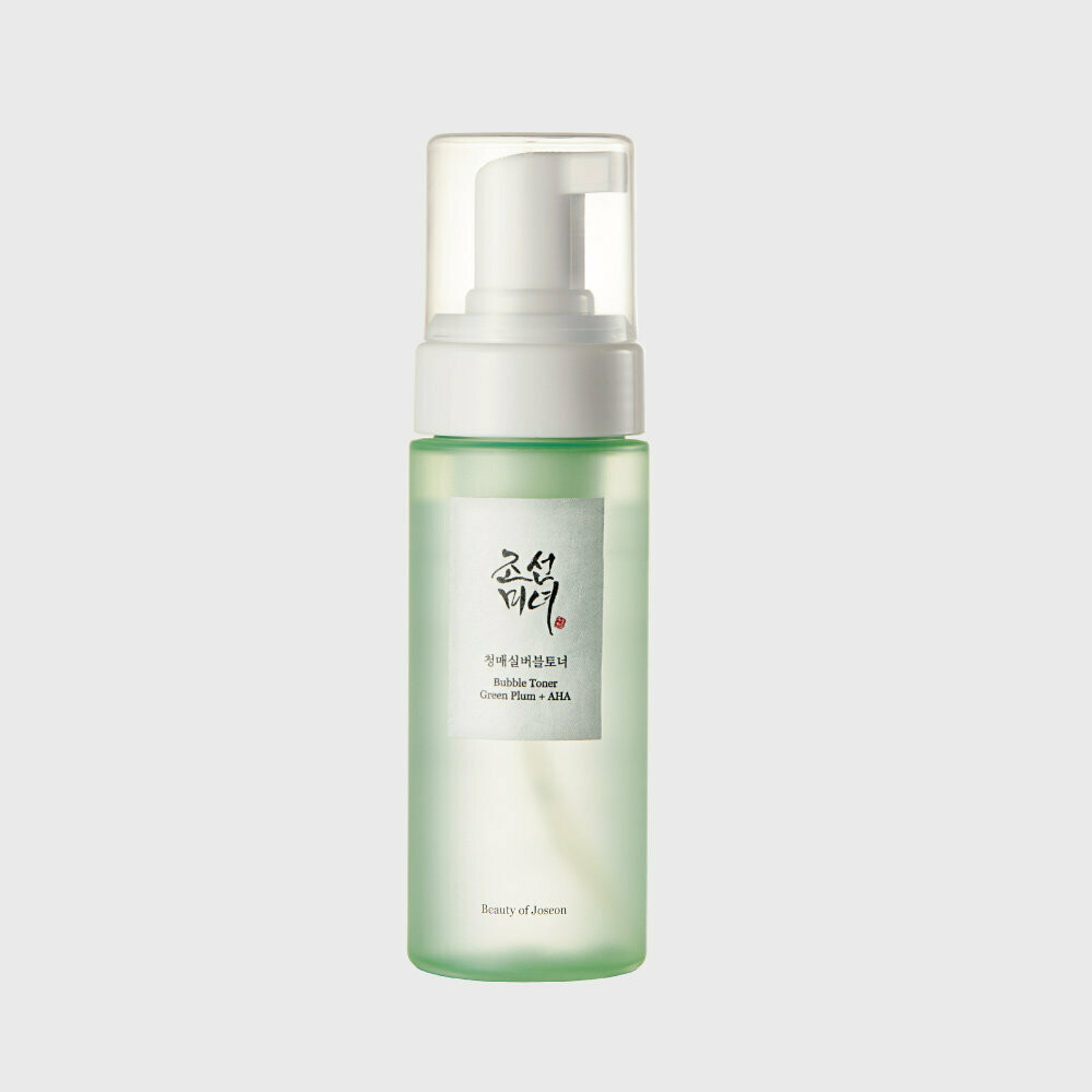Beauty of Joseon Bubble Toner : Green Plum + AHA