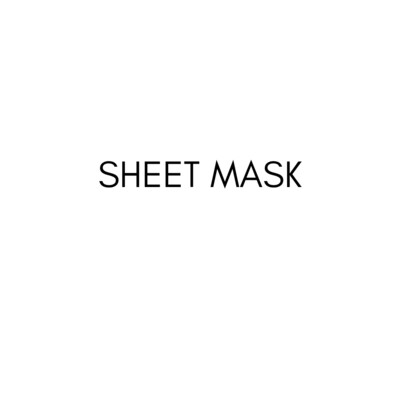 Sheet mask