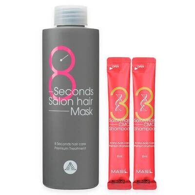 MASIL 8 Seconds Salon Hair Mask Special Set - 1pack (3 items)