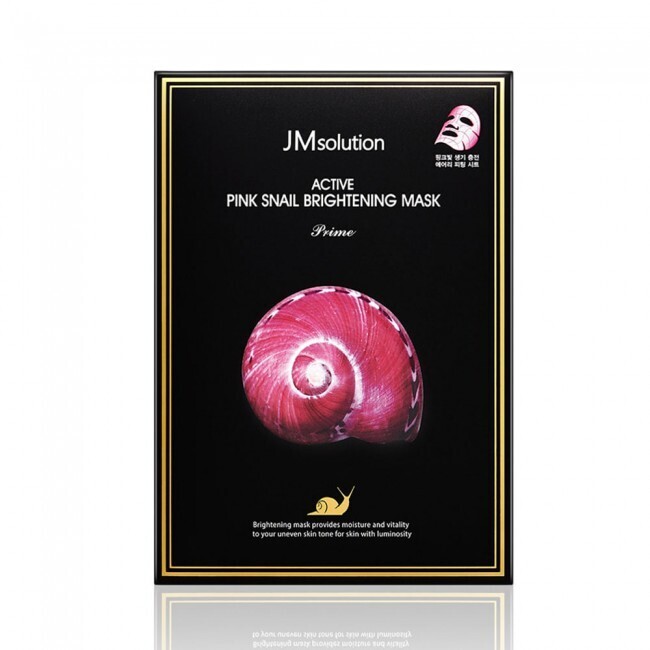 [JMsolution] Active Pink Snail Brightening Mask Prime - kangasnaamio