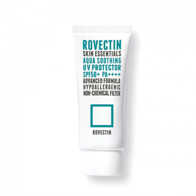 [ROVECTIN] Skin Essentials Aqua Soothing UV Protector - 50ml - aurinkosuojavoide
