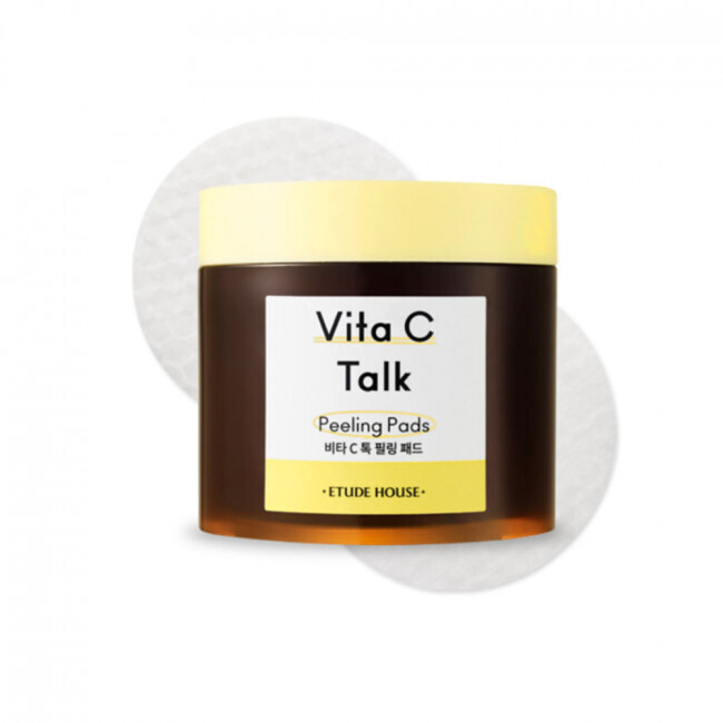[ETUDE HOUSE] Vita C Talk Peeling Pad - 150ml (60pcs) - kuorintalaput