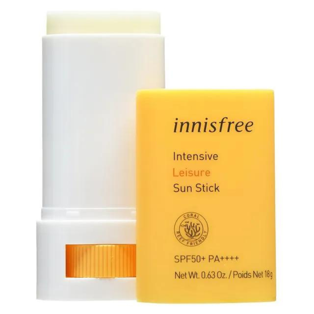 Innisfree - Intensive Leisure Sun Stick - 18g - aurinkosuojapuikko