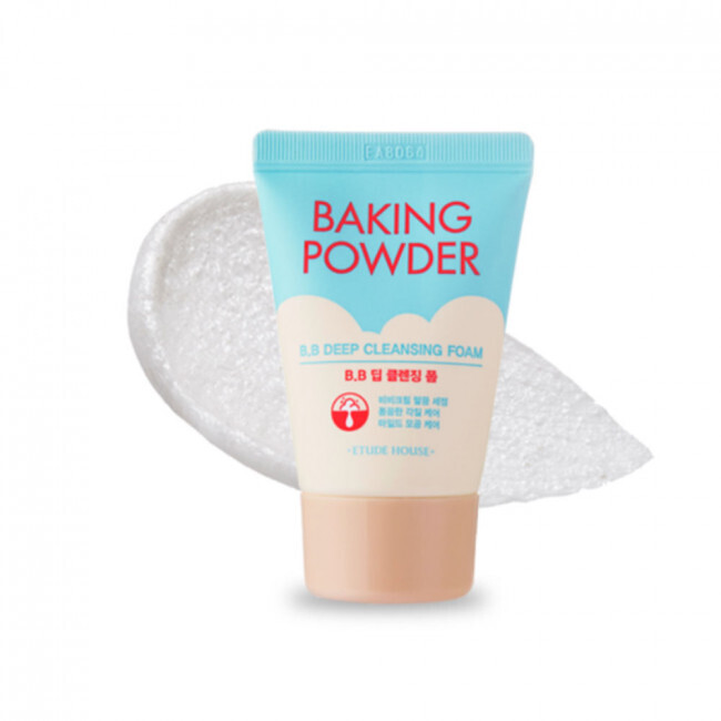 [ETUDE HOUSE] Baking Powder BB Deep Cleansing Foam - 30ml (Mini) - puhdistusvaahto
