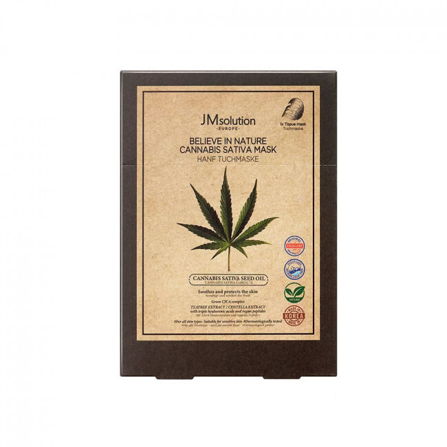 [JMsolution] Believe In Nature Cannabis Sativa Mask - kangasnaamio