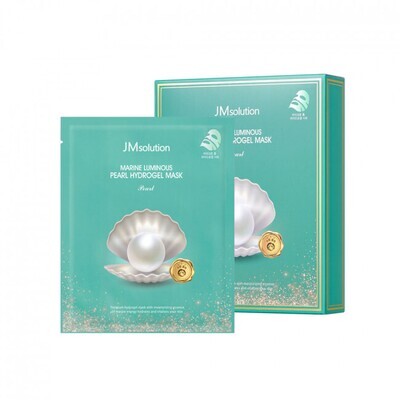 [JMsolution] Marine Luminous Pearl Hydrogel Mask Pearl - hydrogeeli kasvonaamio