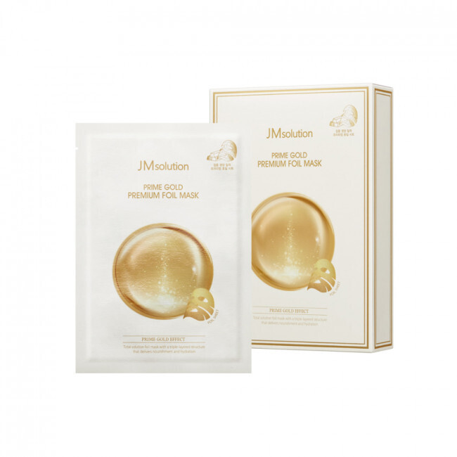 [JMsolution] Prime Gold Premium Foil Mask - kasvonaamio