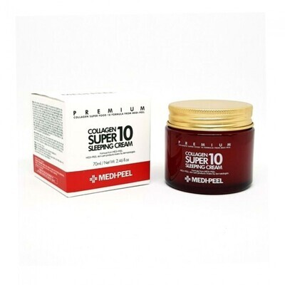 [MEDI-PEEL] Collagen Super10 Sleeping Cream - 70ml - kasvovoide