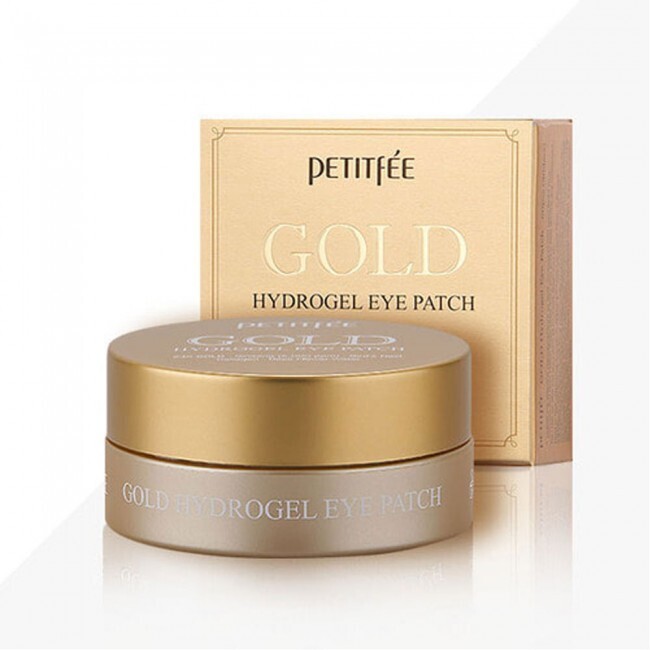 [PETITFEE] Gold Hydrogel Eye Patch - 1pack (60pcs) - silmälaput