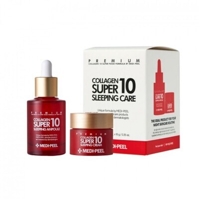MEDI-PEEL Collagen Super10 Sleeping Care Set - 1set (2 items) - setti