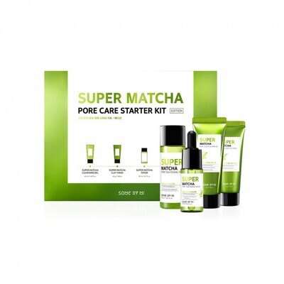 [SOMEBYMI] Super Matcha Pore Care Starter Kit - 1pack (4pcs)