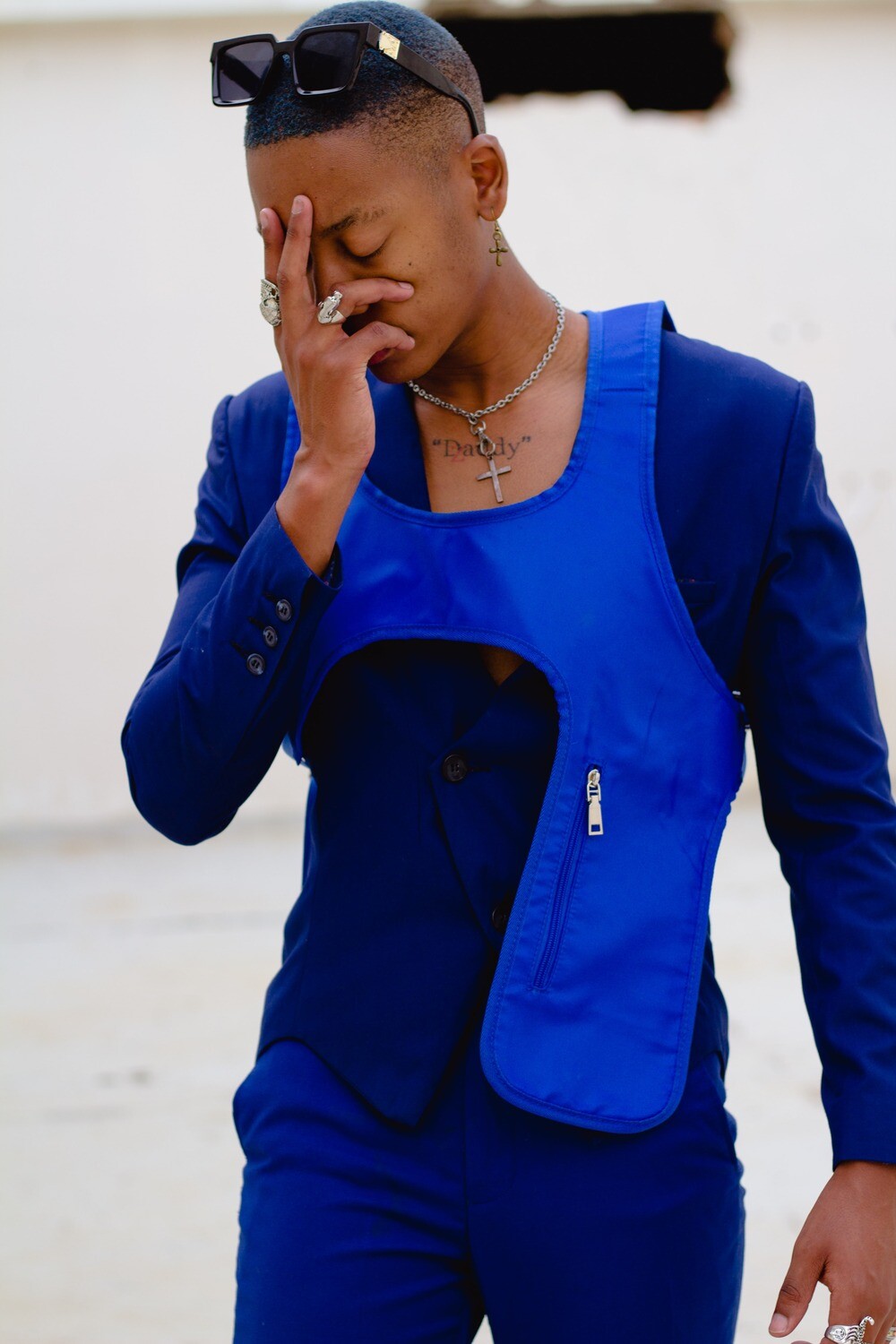 SUIDELELA: NAKED SUIT JACKET