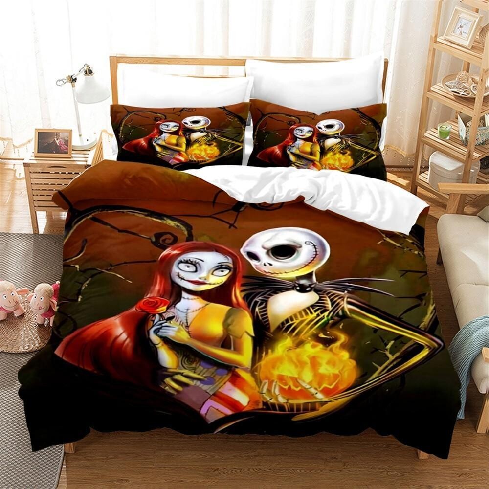 Jack Skellington Bed Sheets