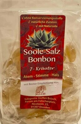Soole-Salz-Bonbons 7Kräuter